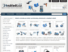 Tablet Screenshot of 24naradi.cz